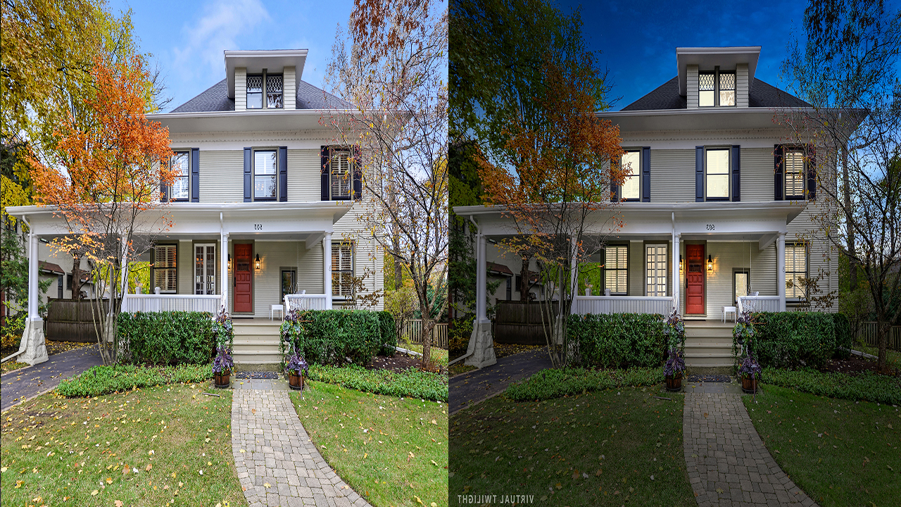 Day to Dusk – before and after