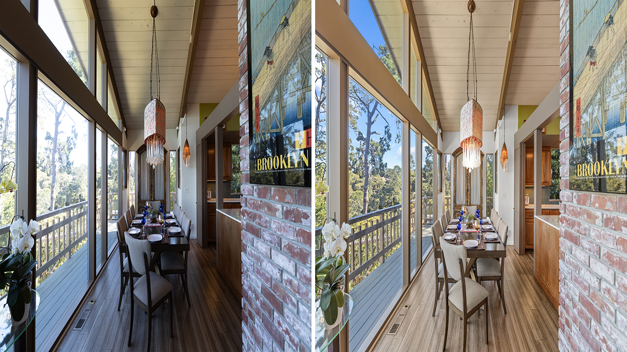 Image Enhancement – before and after