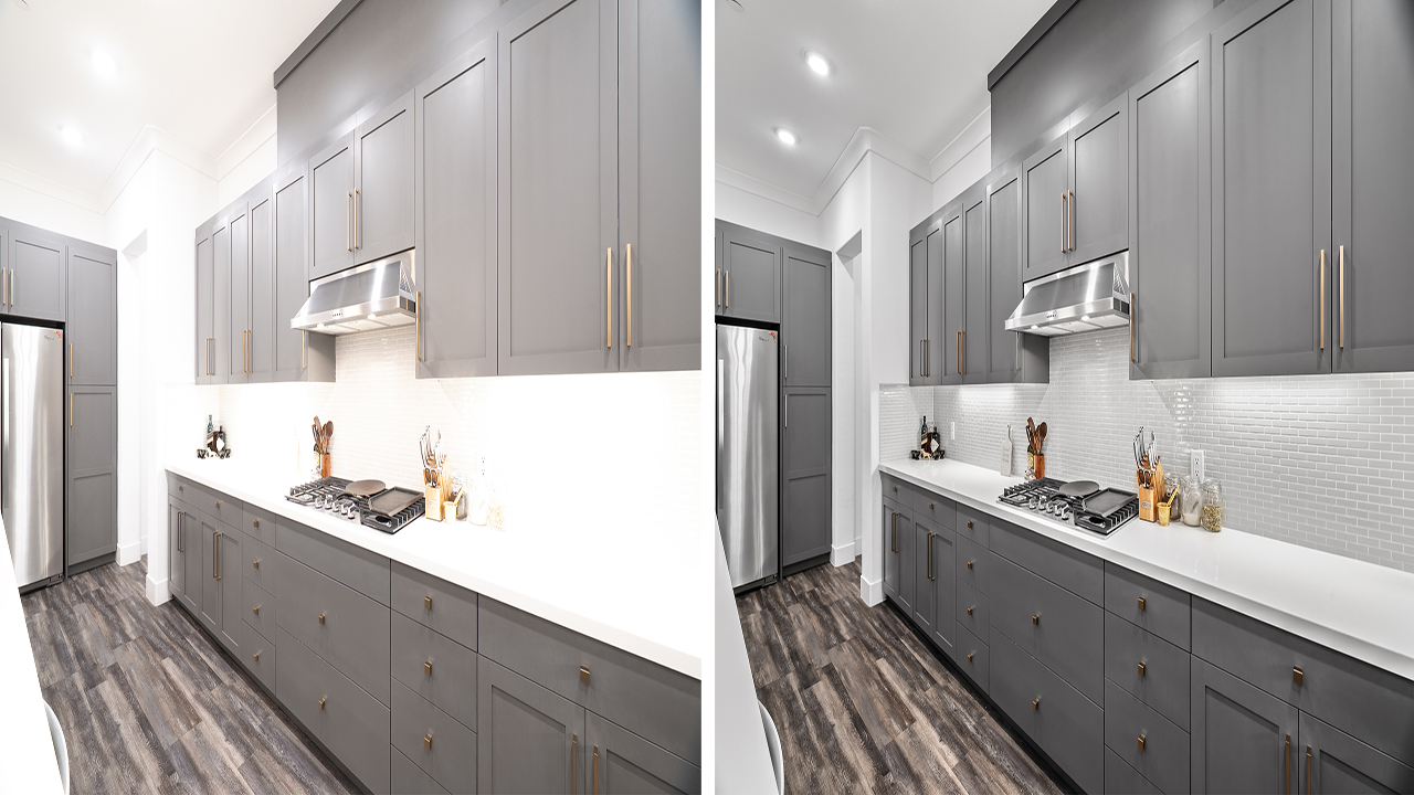 Image Enhancement – before and after