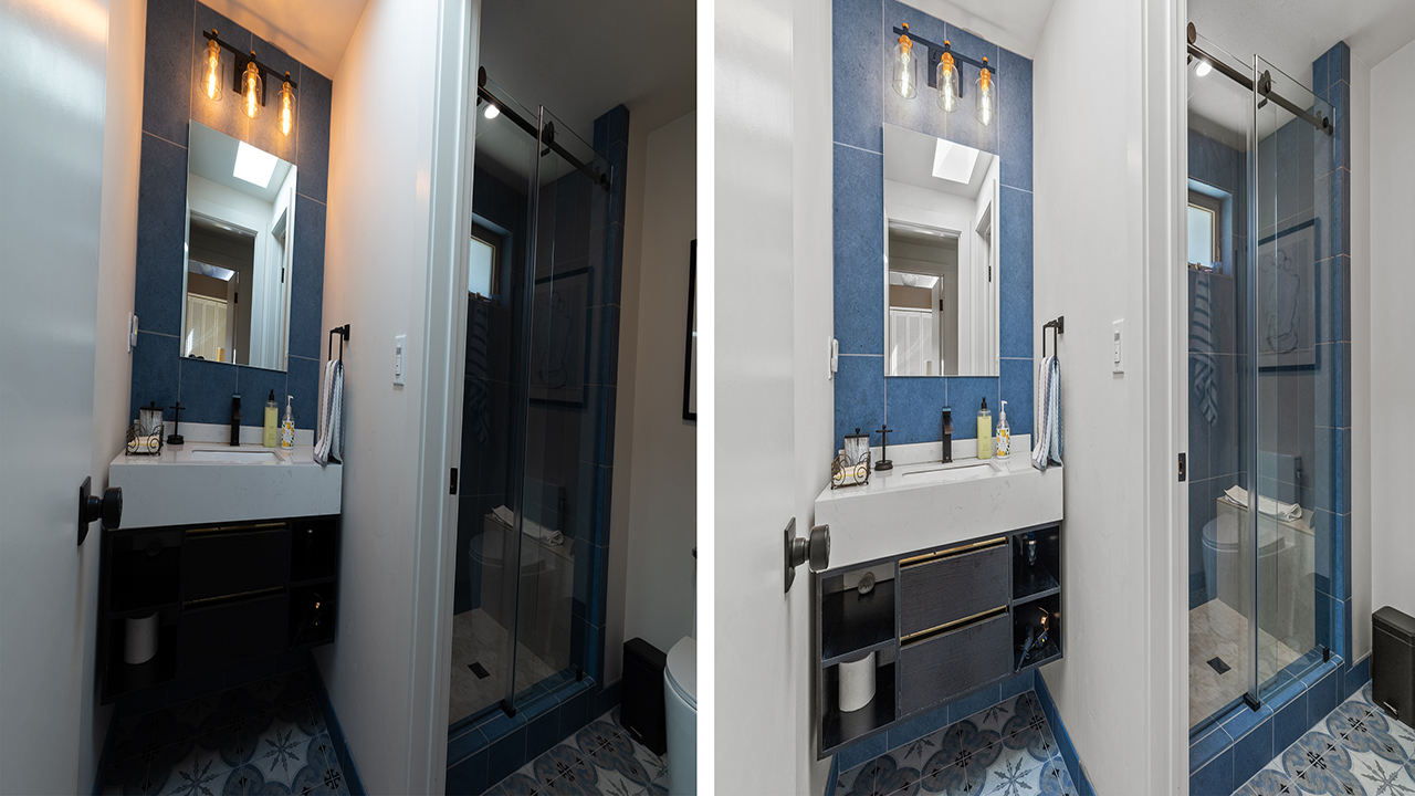 Image Enhancement – before and after